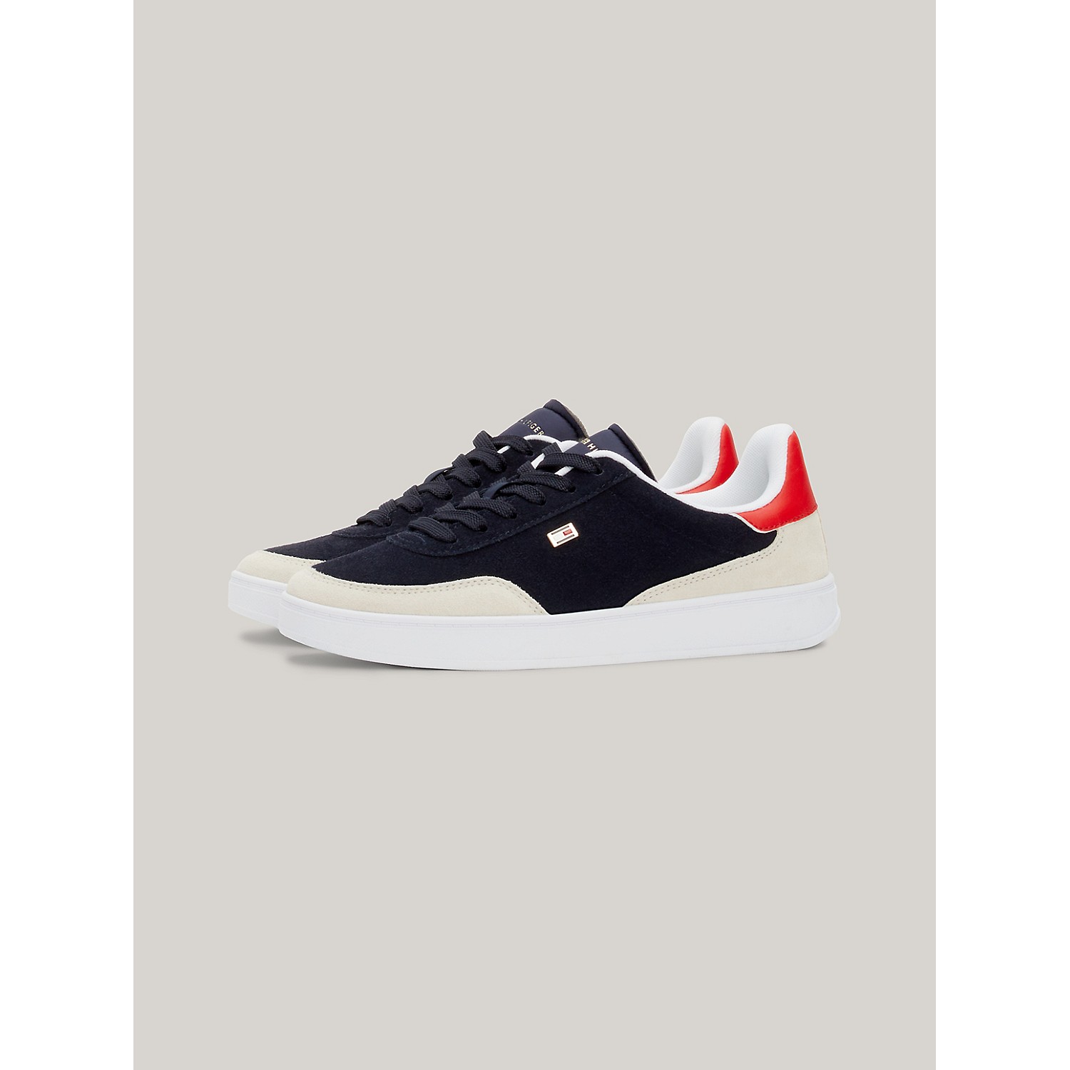 TOMMY HILFIGER Suede Cupsole Sneaker